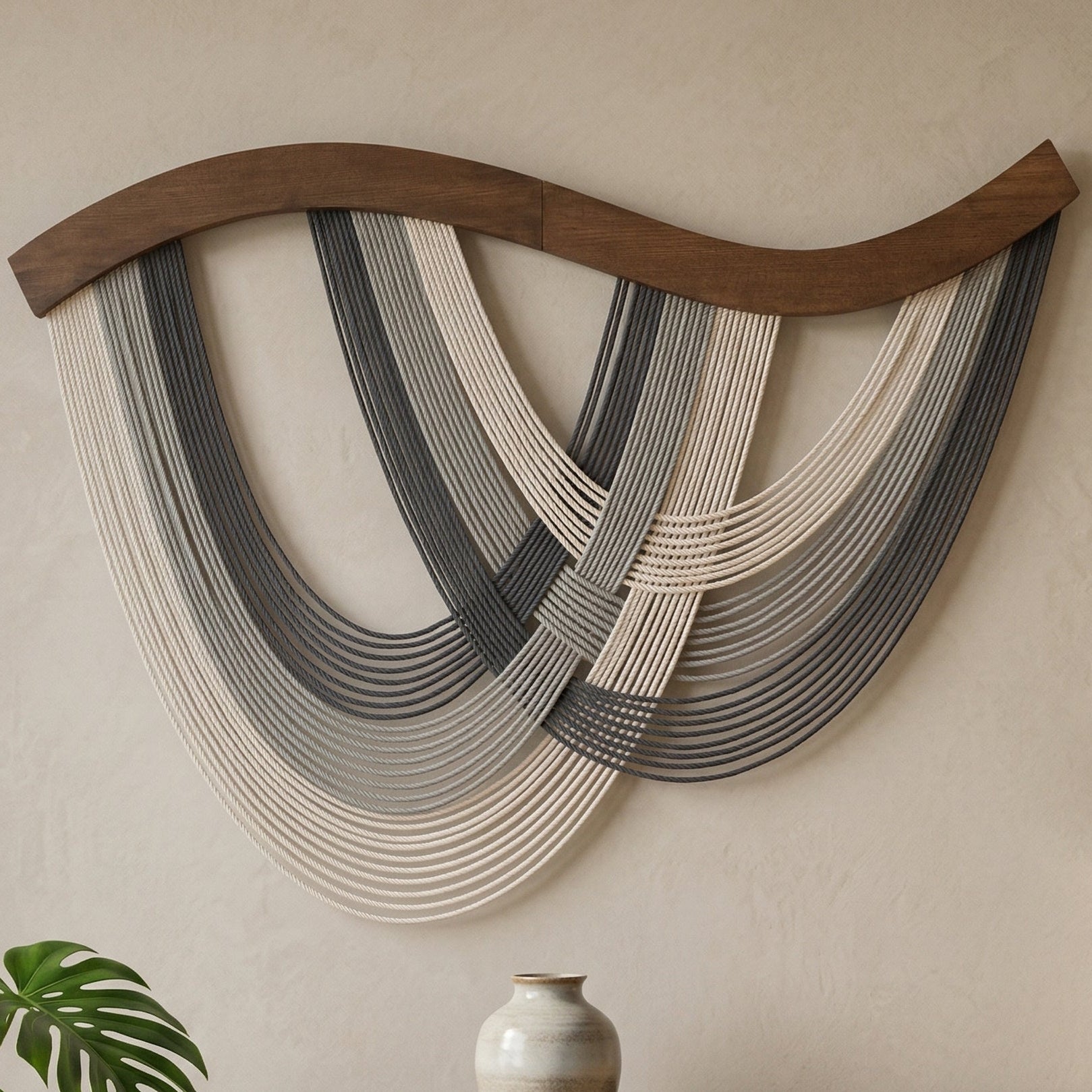 The Flow Wall Hanging for Organic Modern Decor V93