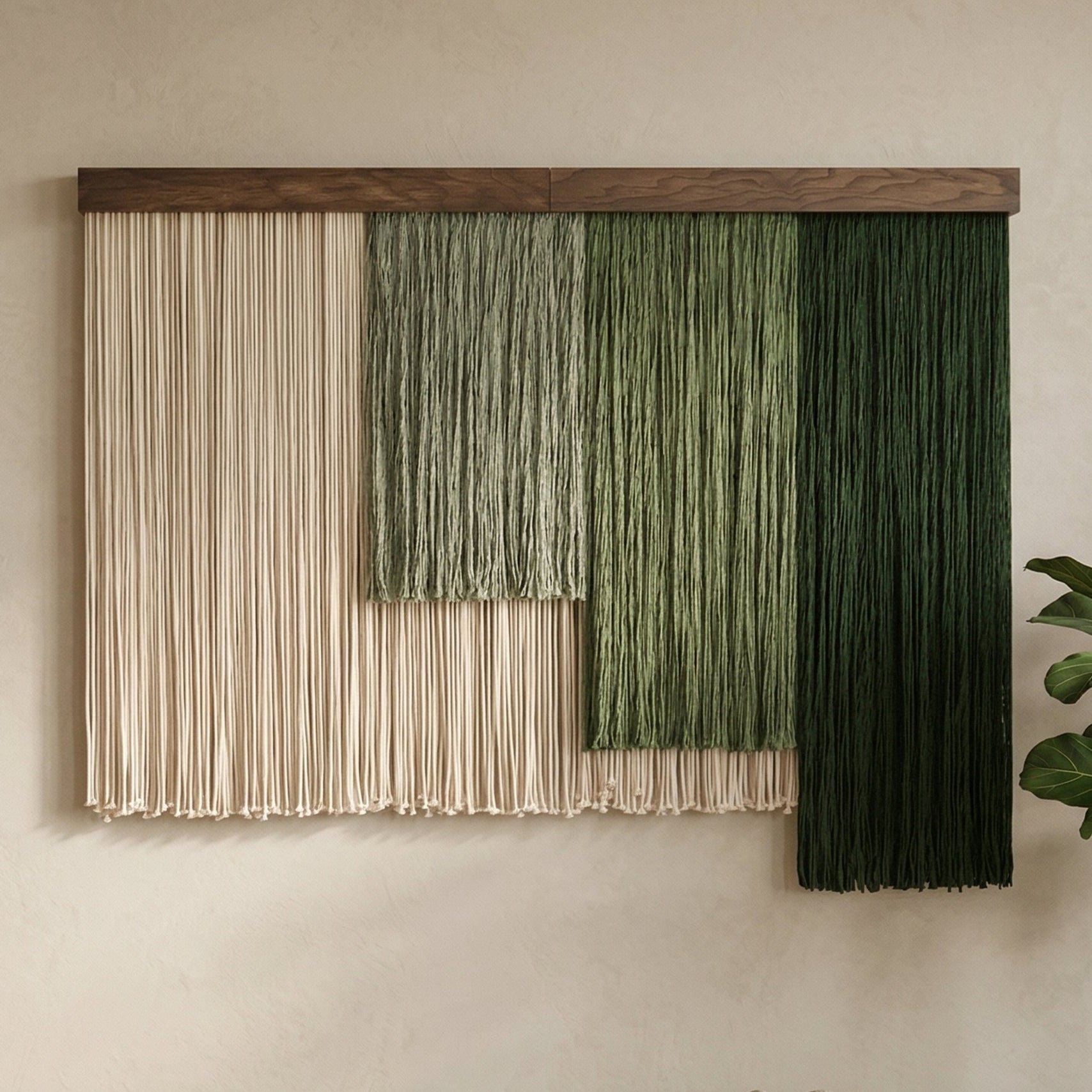 Shades of Zen Wall Hanging Macrame for Modern Wall Decor V97