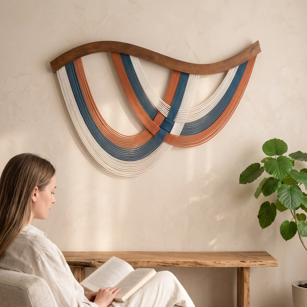 The Flow Wall Hanging for Scandinavian Interiors V93