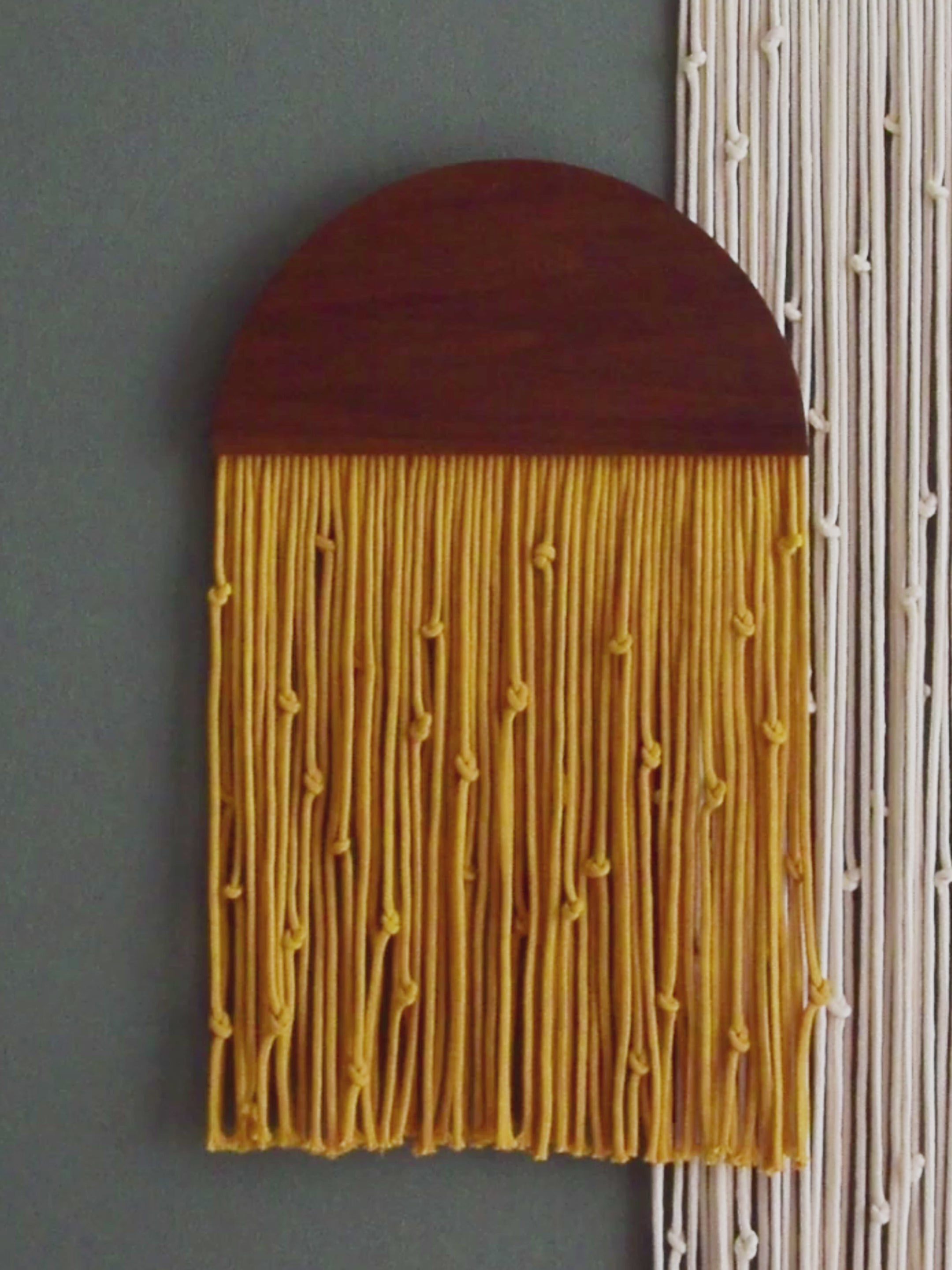 Jelly Macrame Jellyfish Wall Hanging - Boho Home Decor V45
