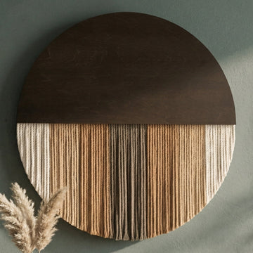 Lunar Memory Wall Hanging Modern Wall Decor for Textured Art V07