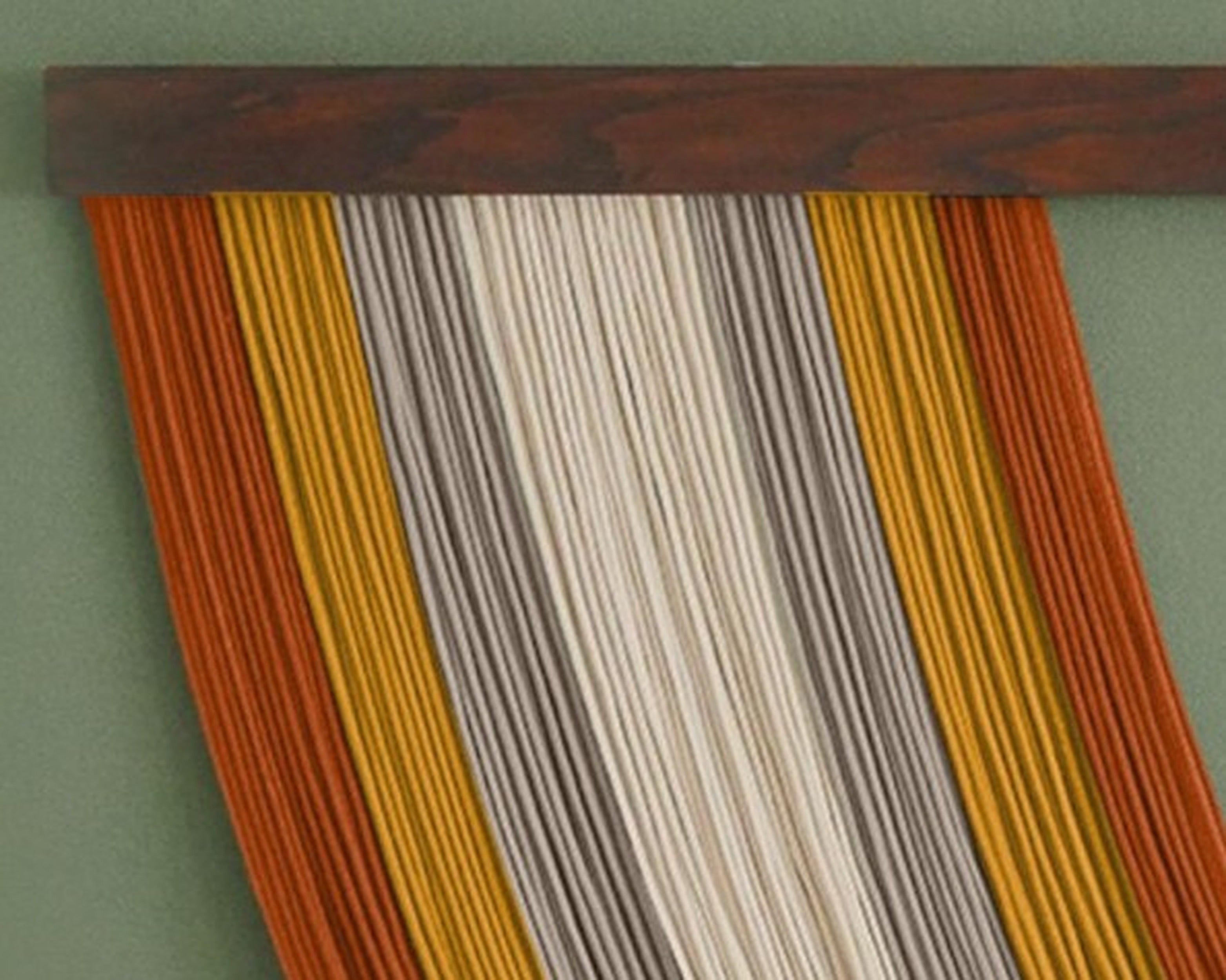 Zen Lines Macrame Wall Hanging - Earthy Boho Decor V34