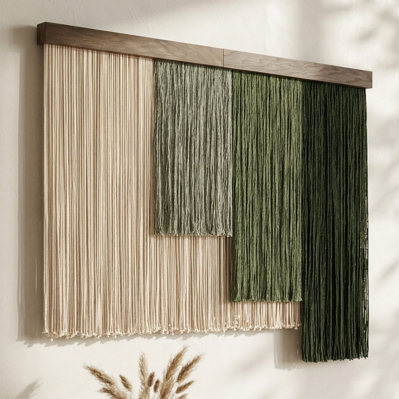 Shades of Zen Wall Hanging Macrame for Modern Wall Decor V97