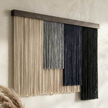 Shades of Zen Wall Hanging Macrame and Woven Wall Art V97
